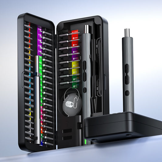 Tournevis électrique King'sdun KS-882058, 58 en 1, Gris