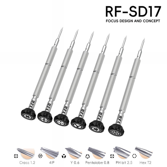 Tournevis RF4 RF-SD17 Mini, 6 en 1