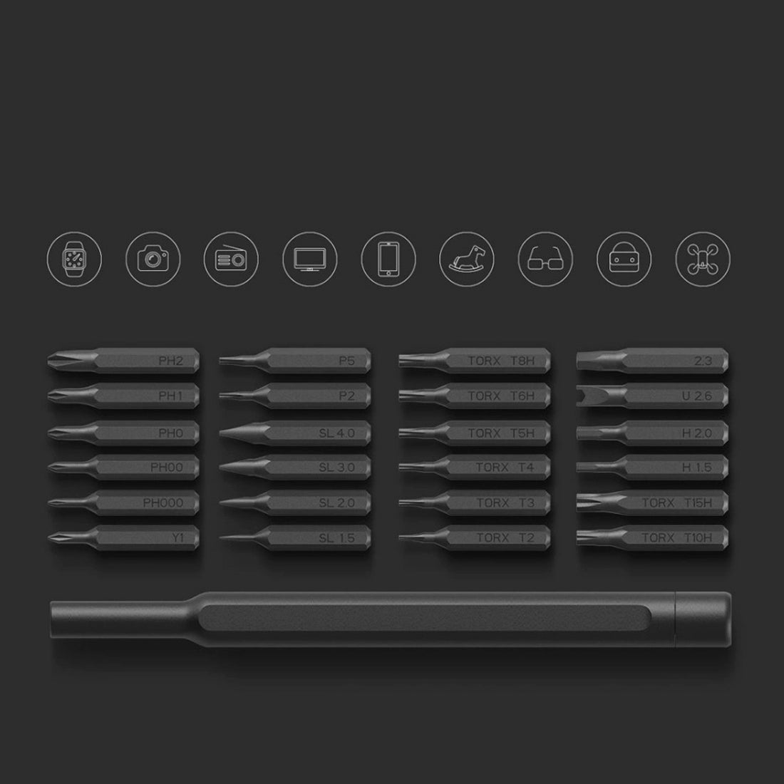 Tournevis Xiaomi Mijia, 24 en 1 BHR4680GL