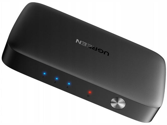 Commutateur vidéo UGREEN CM332, 3 x HDMI - HDMI, Noir