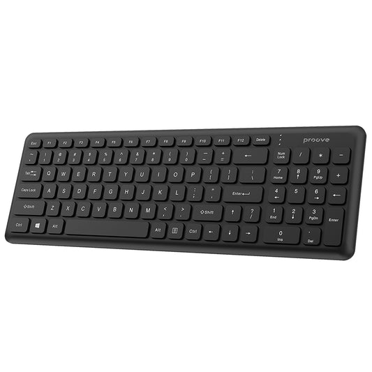 Proove Classic Wireless Keyboard, Black KBCDEN00003001