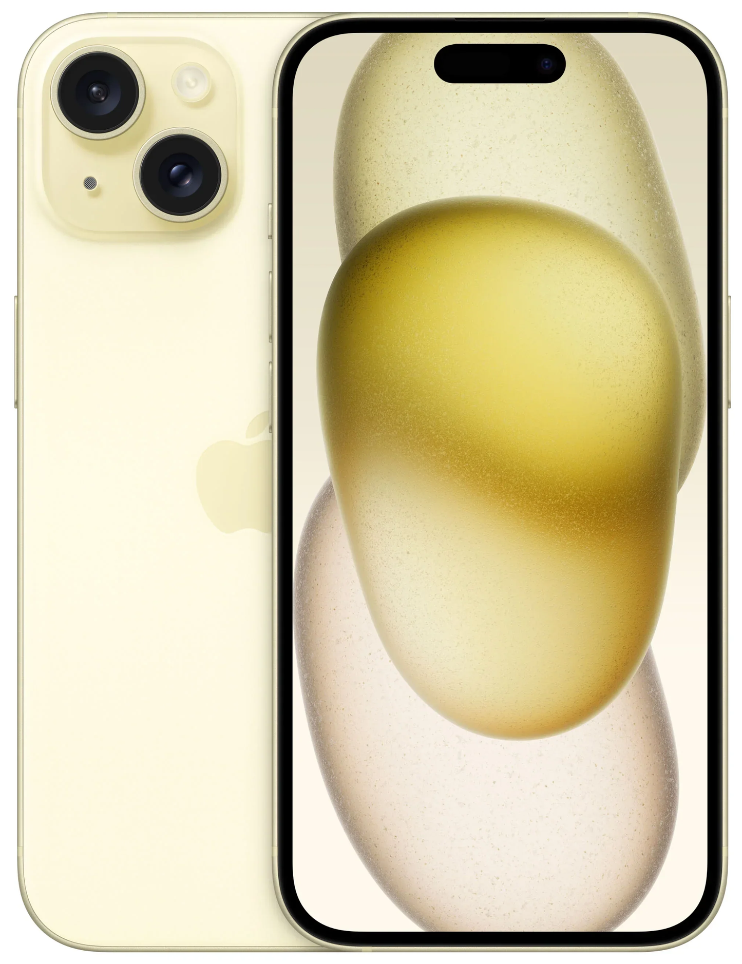 Téléphone Mobile Apple iPhone 15, 128GB, Jaune MTP23ZD/A