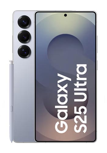 Samsung Galaxy S25 Ultra Mobile Phone, 512GB, 12GB, Titanium Silverblue DACH SM-S938BZBGEUE