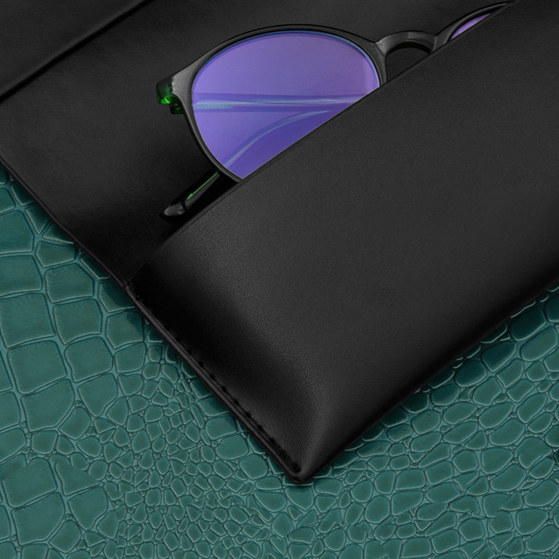 Étui à lunettes Techsuit TRGC-02, 170mm x 80mm x 35mm, Noir