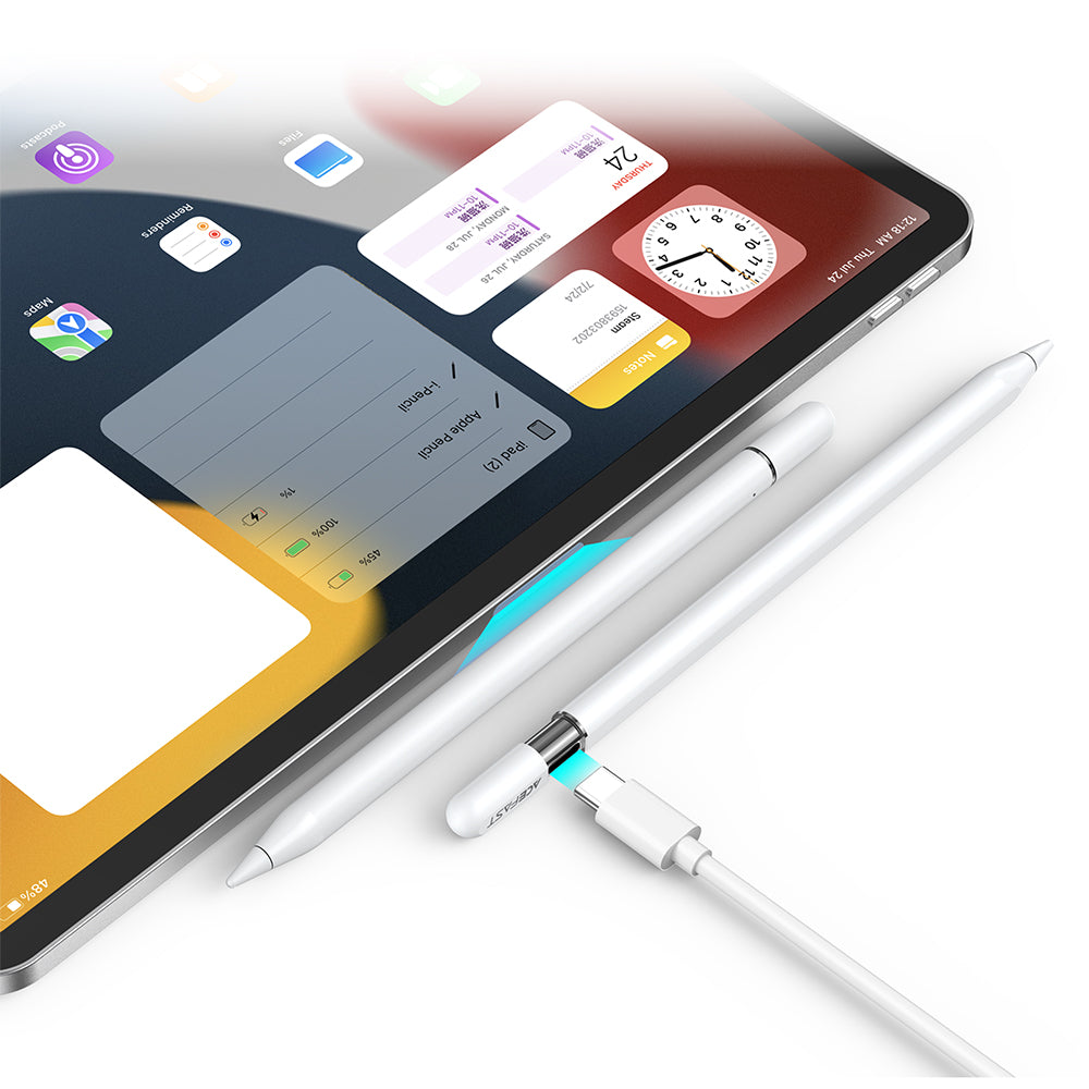 Touch Pen Acefast V3 pour iPad, Version Active, Blanc