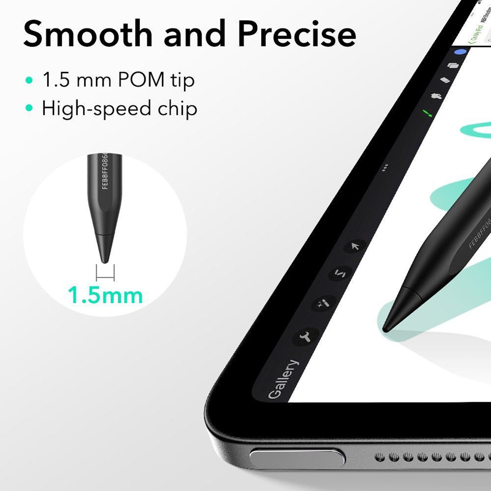 Touch Pen ESR Geo pour Apple iPad, Version Active, Noir