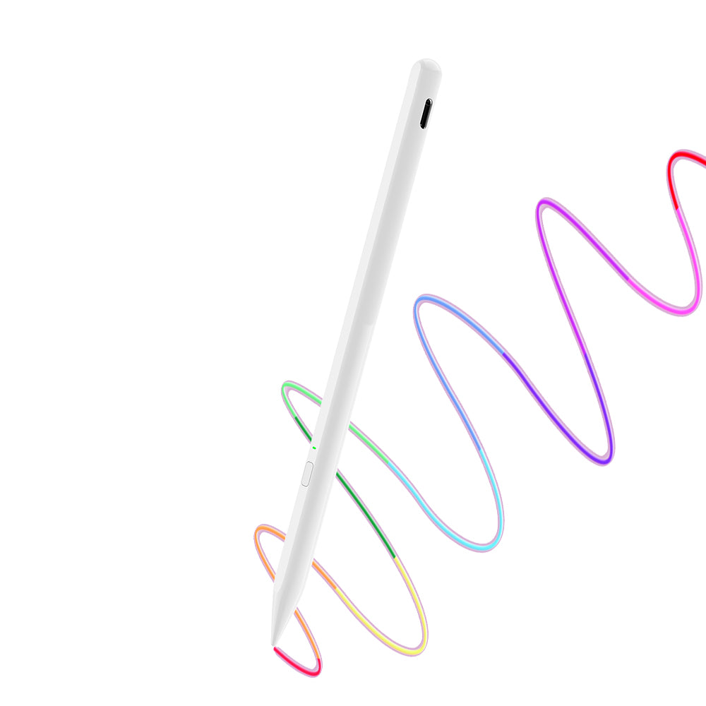 Touch Pen Techsuit AX10 pour Apple iPad, Version Active, Blanc