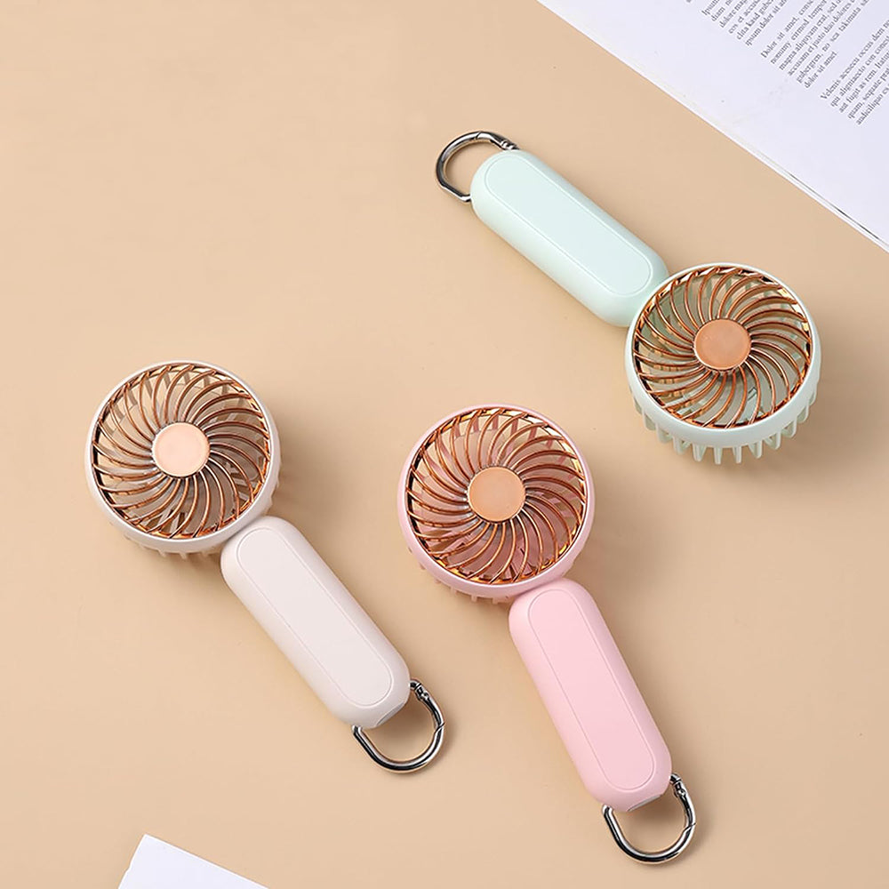 Techsuit A217 Portable Fan, Light Beige