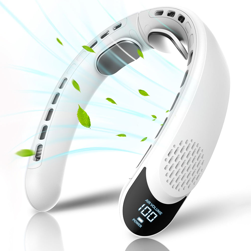 Ventilateur Portable Techsuit S8, Blanc