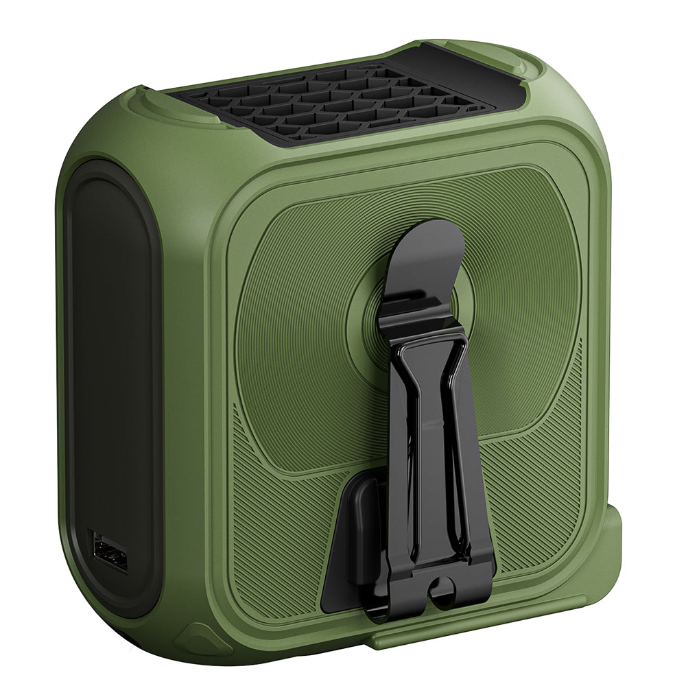 Ventilateur Portable Techsuit Z13 avec batterie externe 10000mAh, Vert
