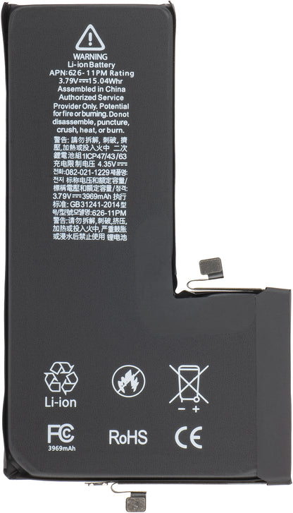 Batterie Apple iPhone 11 Pro Max avec intégration Flex Band BMS (sans soudure de contact) 