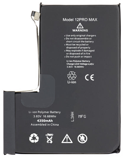 Batterie Apple iPhone 12 Pro Max, haute capacité 