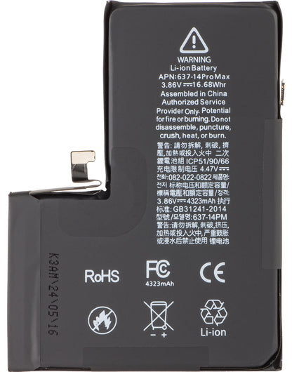 Batterie Apple iPhone 14 Pro Max avec intégration Flex Band BMS (sans soudure de contact) 