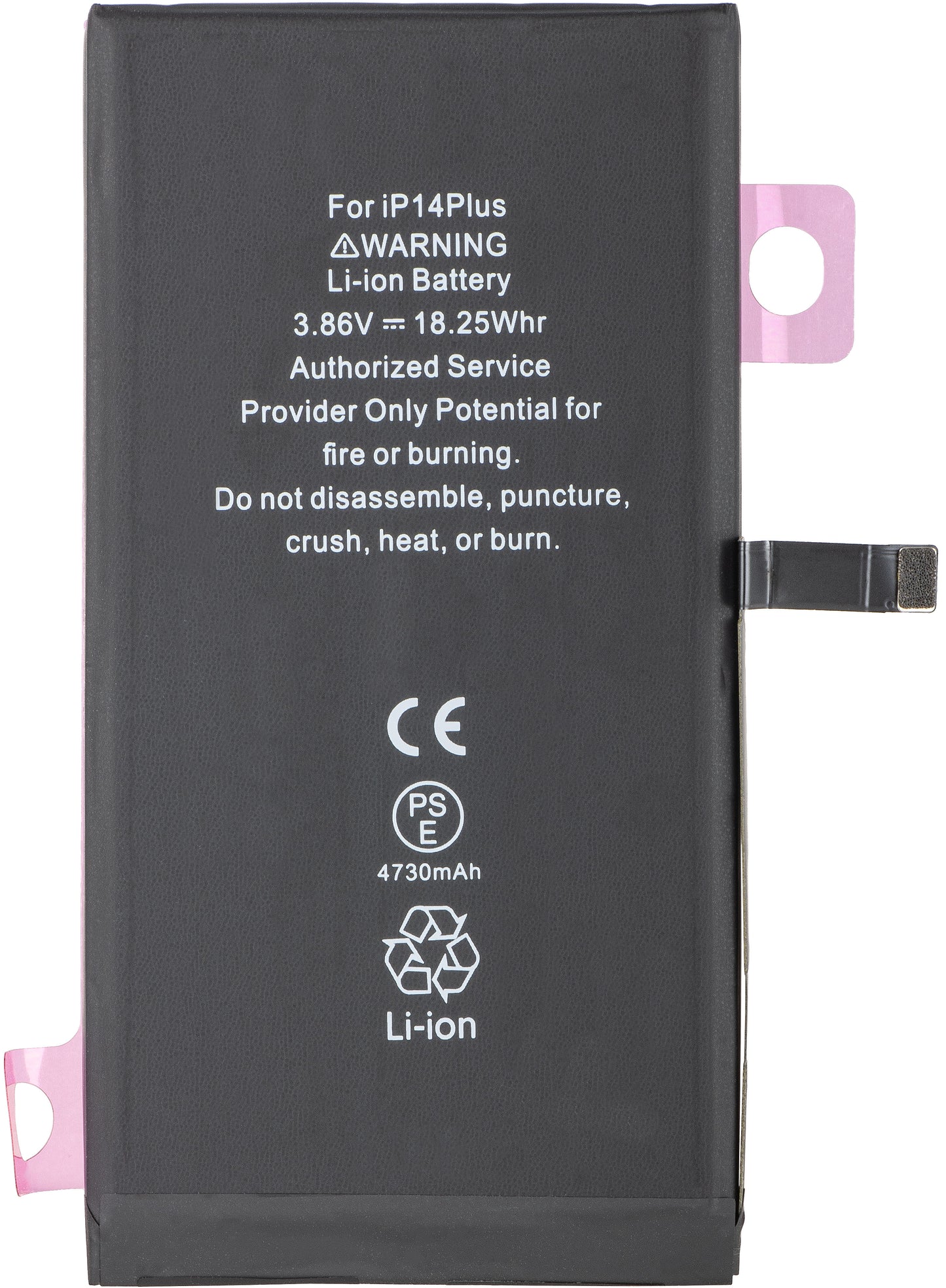 Batterie Apple iPhone 14 Plus, Diagnostic Haute Capacité
