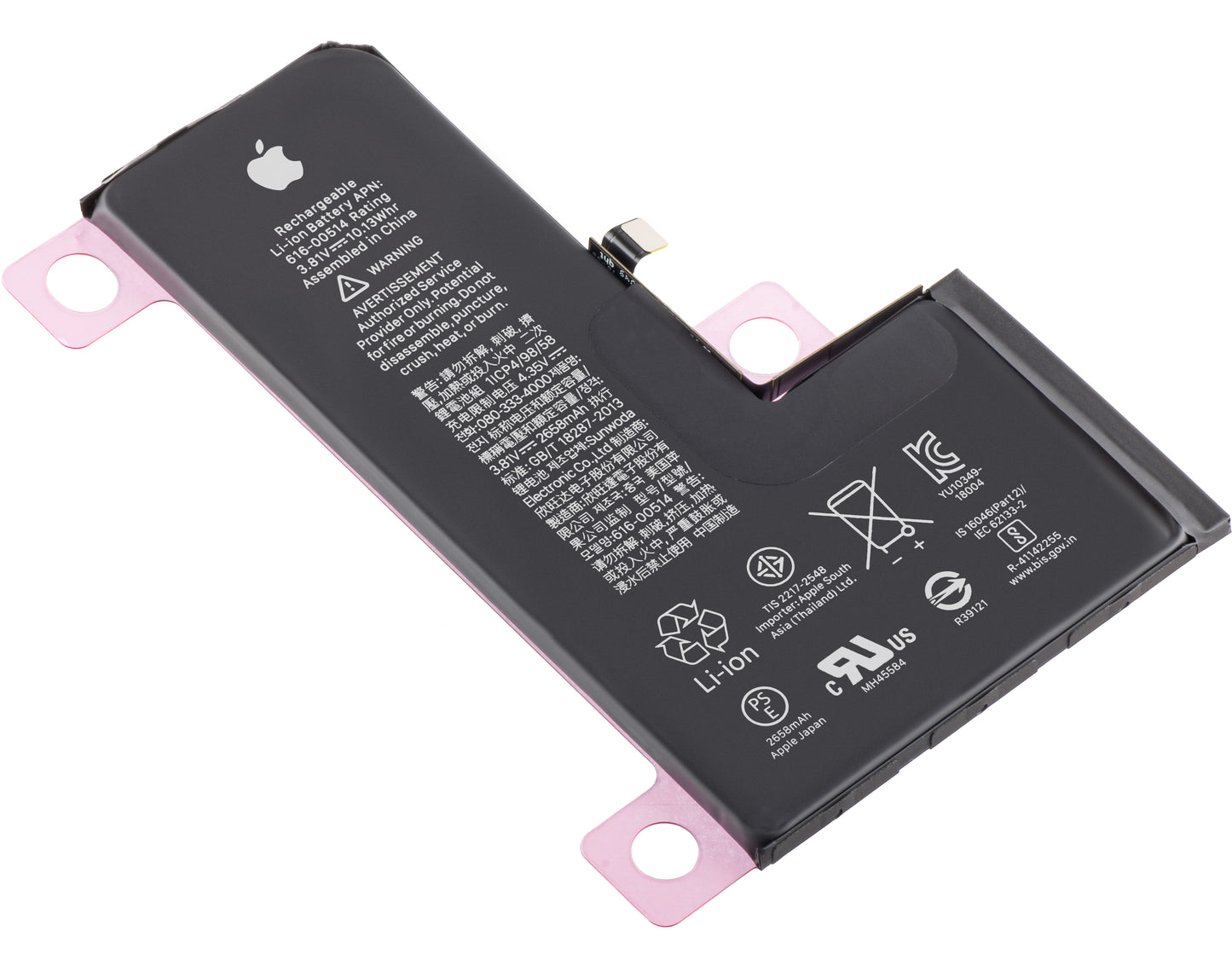 Batterie Apple iPhone XS, Service Pack 661-10565 