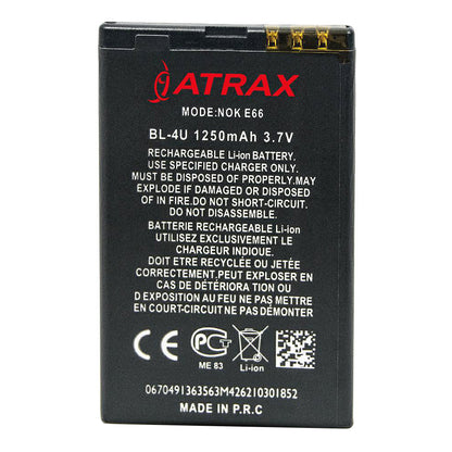 Batterie ATX pour Nokia E66, BL-4U