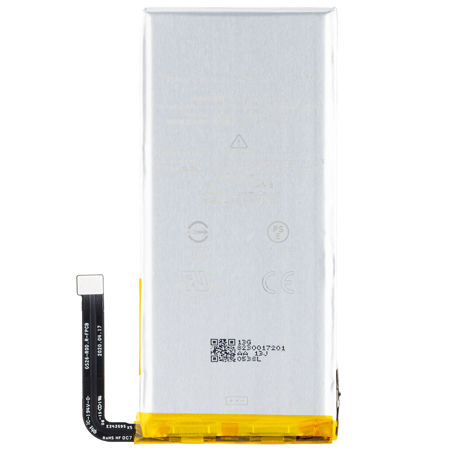 Batterie Google Pixel 5, GTB1F, Service Pack G823-00172-01 