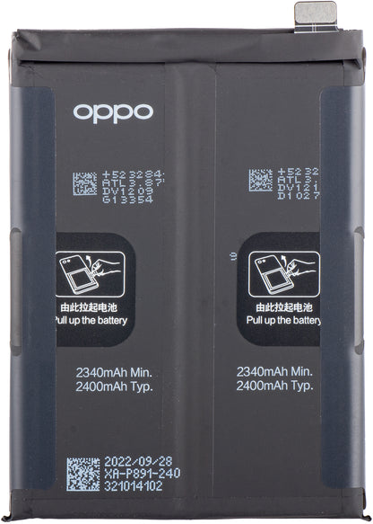 Batterie Oppo Find X5, BLP891 Service Pack 4200002 