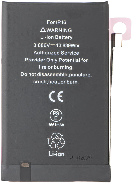 Batterie pour Apple iPhone 16