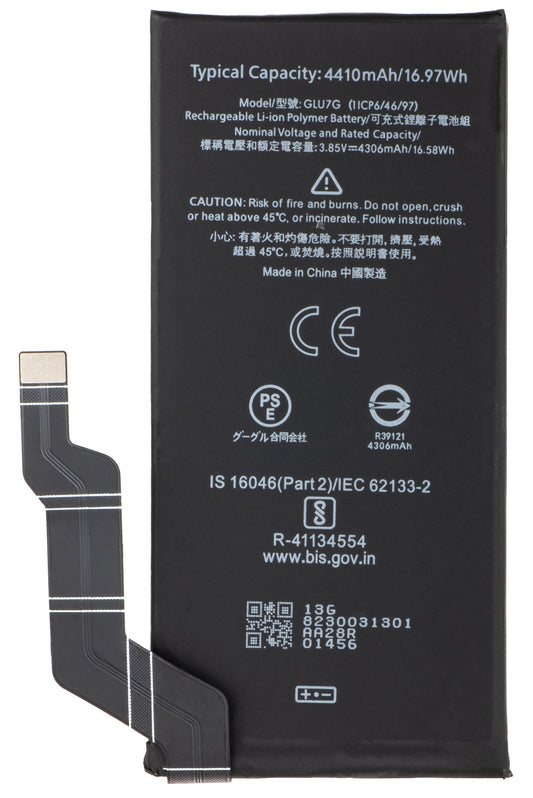 Batterie pour Google Pixel 6a, GLU7G
