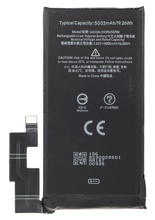 Batterie pour Google Pixel 6 Pro, G63QN