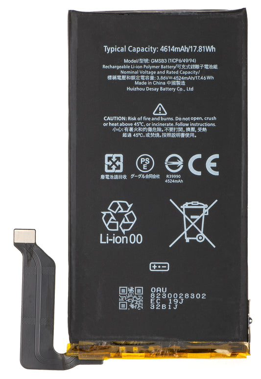 Batterie pour Google Pixel 6, GMSB3