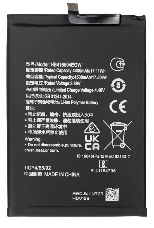 Batterie pour Honor 90 Lite / X8a, HB416594EGW