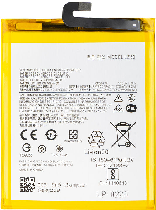 Batterie pour Motorola Moto G 5G Plus, LZ50