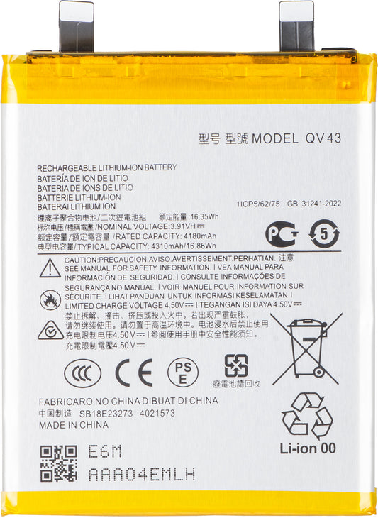 Batterie pour Motorola ThinkPhone 25 / Edge 50 Neo, QV43