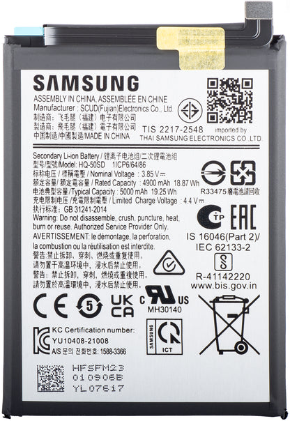 Batterie Samsung Galaxy A14 A145 A145 / A03s A037, HQ-50SD, Service Pack GH81-23162A