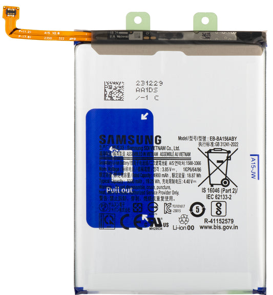 Batterie Samsung Galaxy A15 5G A156 / A155, EB-BA156ABY, Service Pack