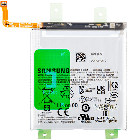 Batterie Samsung Galaxy S23 S911, EB-BS912ABY, Service Pack GH82-30483A