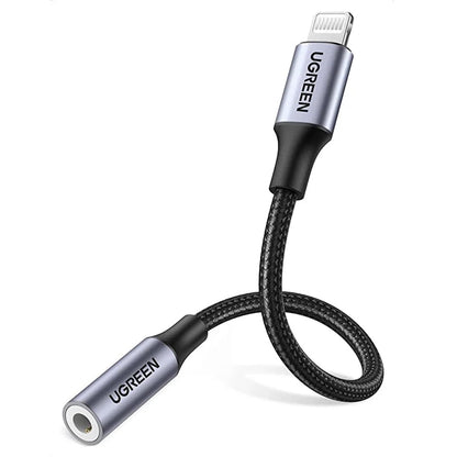 Adaptateur Audio Lightning - 3.5mm UGREEN US211 (30756), Noir