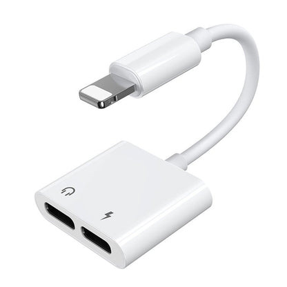 Adaptateur Audio Lightning - 2 x Lightning Joyroom S-Y104, Blanc