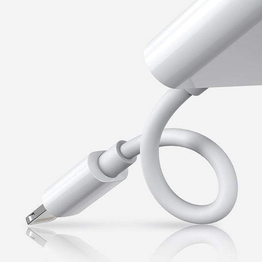 Adaptateur Audio Lightning - 2 x Lightning Joyroom S-Y104, Blanc