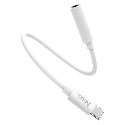 Adaptateur Audio USB-C - 3,5 mm HOCO LS30, Blanc