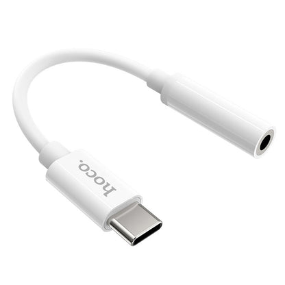 Adaptateur Audio USB-C - 3,5 mm HOCO LS30, Blanc