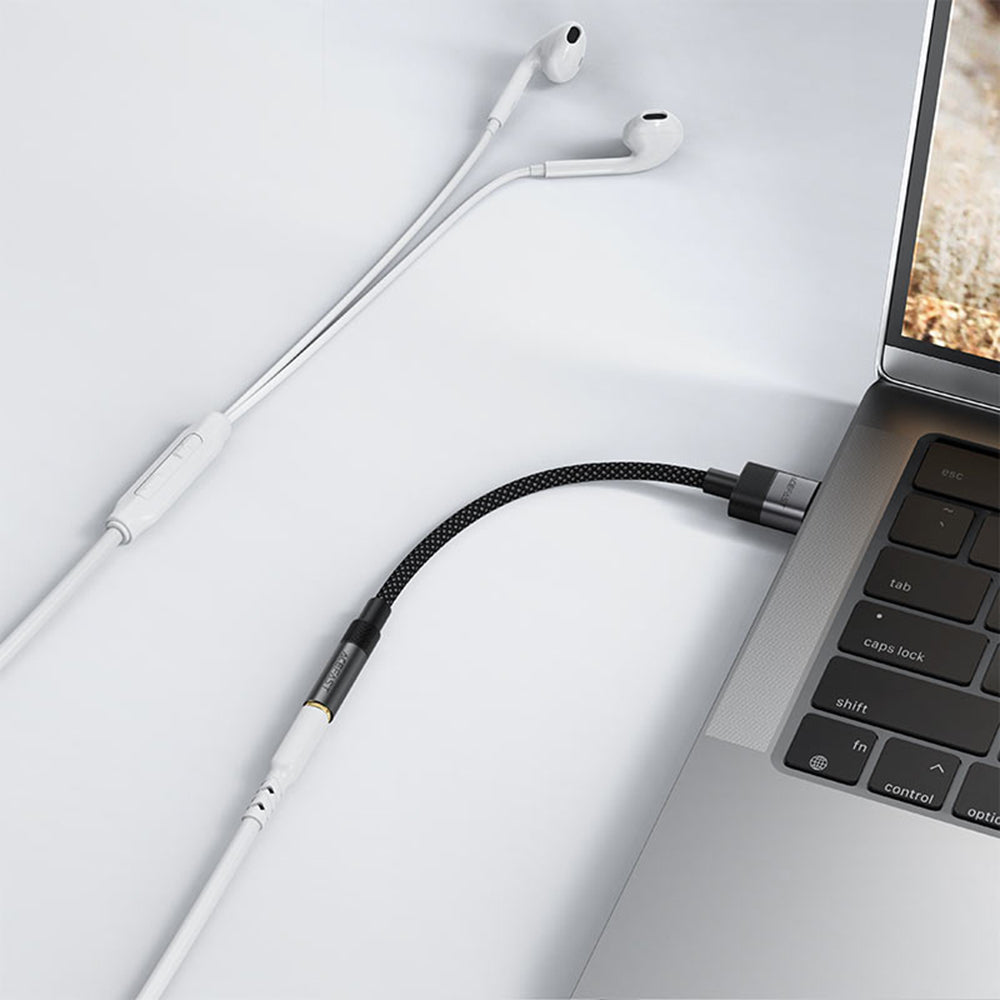 Adaptateur Audio Acefast J13, USB-A - 3,5 mm, Noir