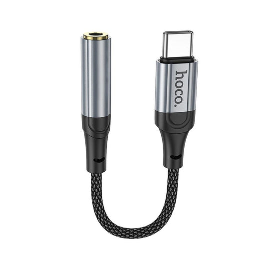 Adaptateur Audio USB-C - 3.5mm HOCO LS36, Gris