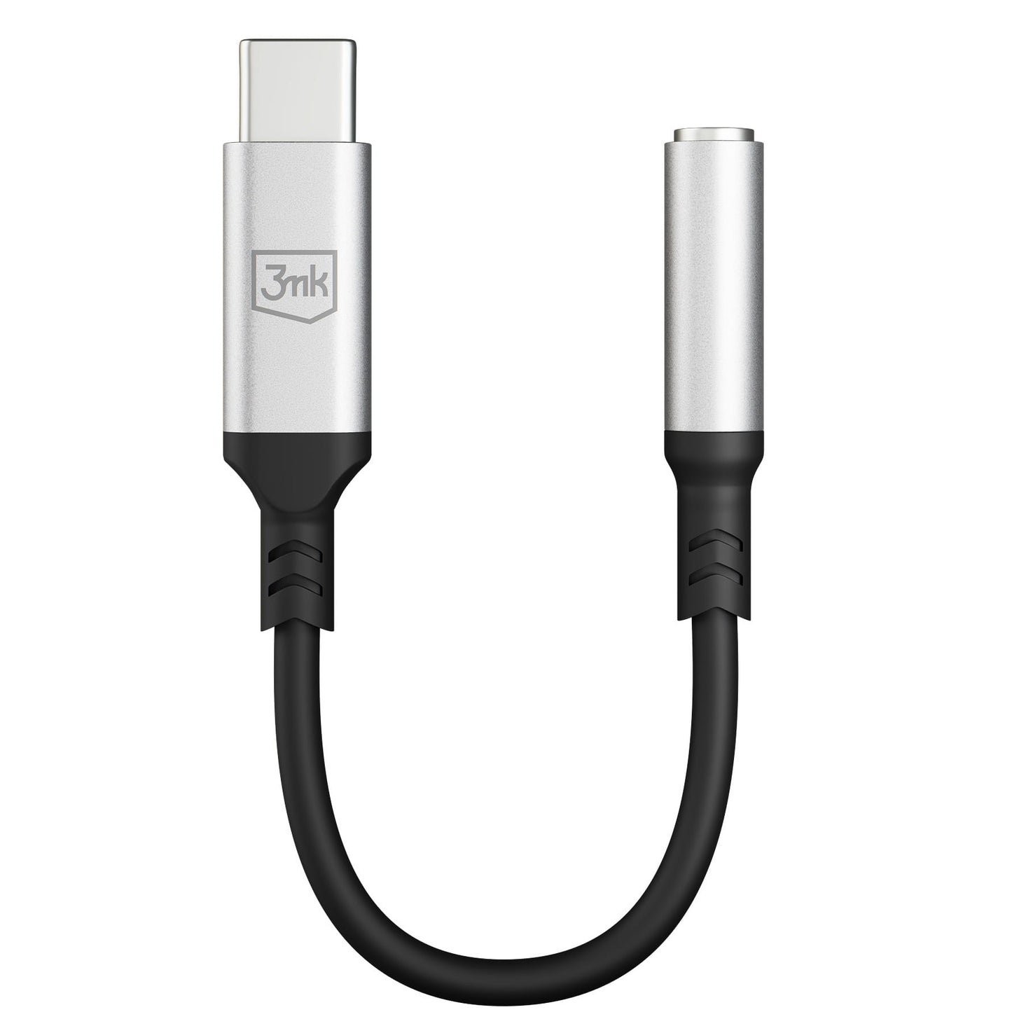 Adaptateur Audio USB-C - 3,5 mm 3MK, Argent