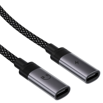 Adaptateur Audio USB-C - 2 x USB-C Acefast J14, Noir