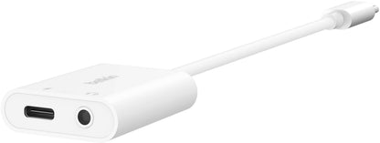 Adaptateur Audio USB-C - 3,5 mm / USB-C Belkin RockStar, Noir NPA004btBK