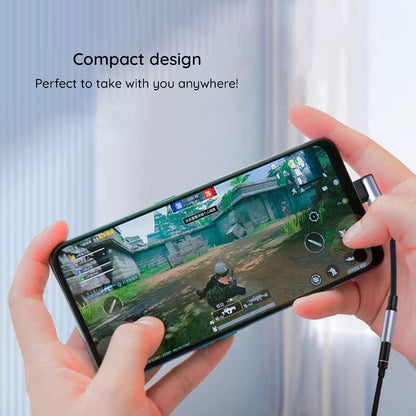 Adaptateur Audio USB-C - 3.5mm Techsuit AC7 MusicDox, Gris