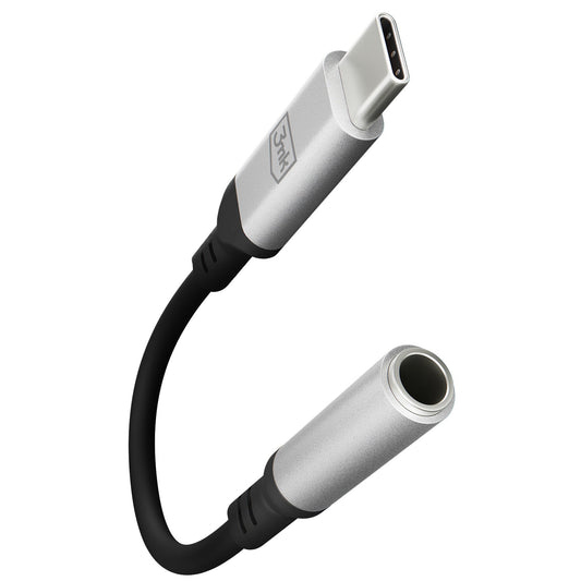 Adaptateur Audio USB-C - 3,5 mm 3MK, Argent