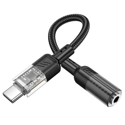 Adaptateur audio USB-C - 3,5 mm HOCO LS37, noir 