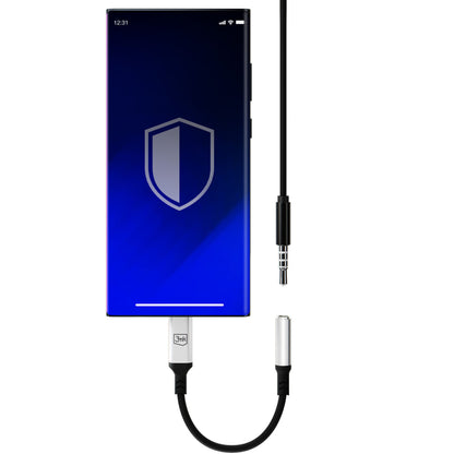 Adaptateur Audio USB-C - 3,5 mm 3MK, Argent
