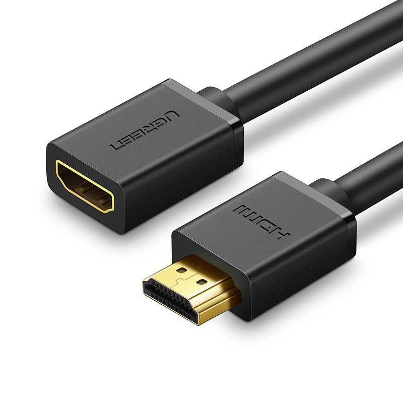 Câble Vidéo Rallonge UGREEN HD107, HDMI - HDMI, 4K, 1m, Noir