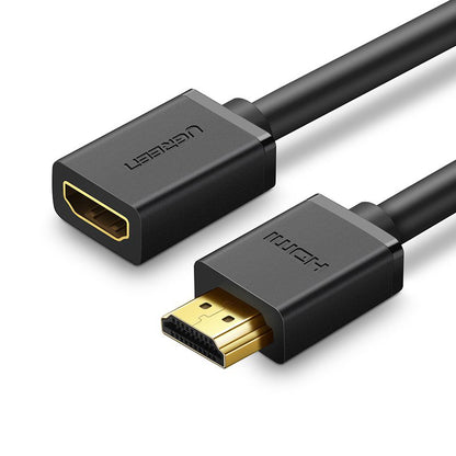Câble Vidéo Rallonge UGREEN HD107, HDMI - HDMI, 4K, 1m, Noir