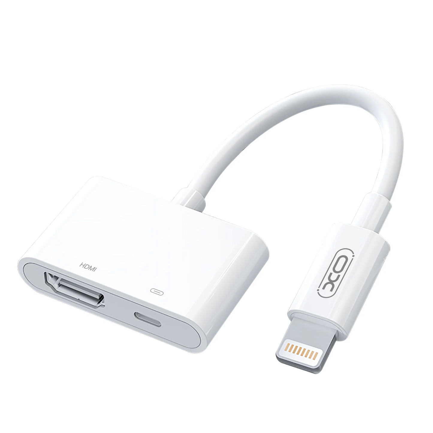 Adaptateur Audio et Vidéo Lightning - HDMI / Lightning XO Design HUB005, Blanc