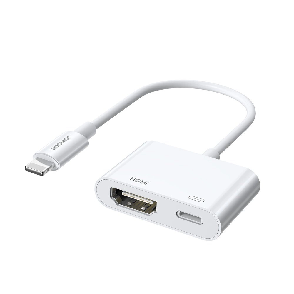 Adaptateur Audio et Vidéo Lightning - HDMI / Lightning Joyroom S-H141, Blanc